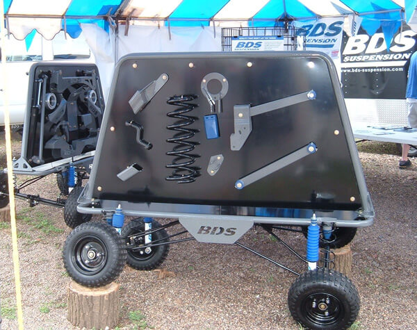 BDS Suspension kit display
