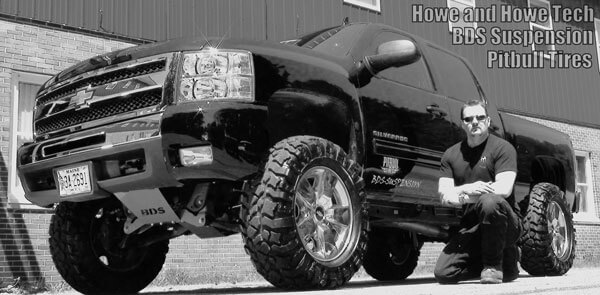 Howe and Howe Tech Chevy Pickup with BDS lift kit