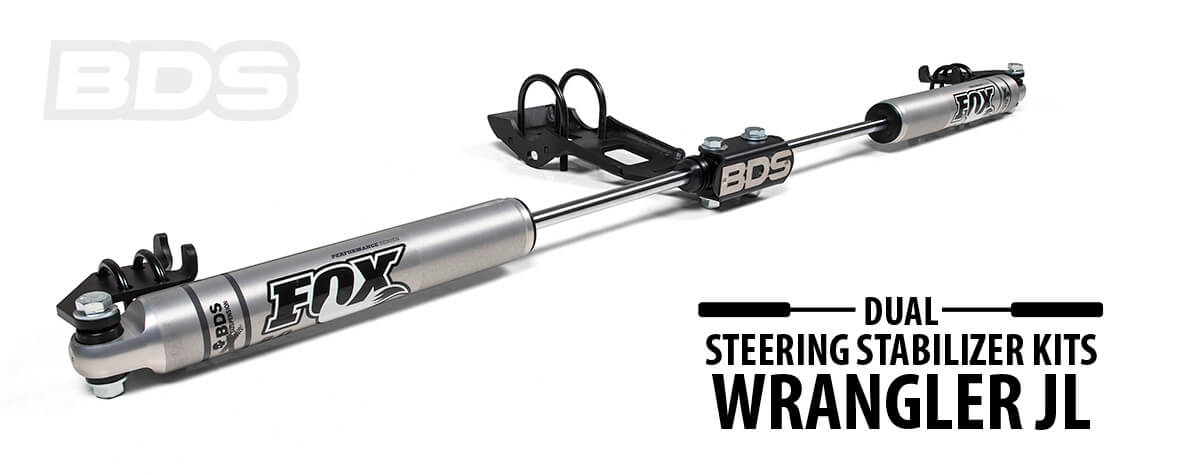 Dual Steering Stabilizers | Jeep Wrangler JL | NPA #332 | BDS Suspension  Blog